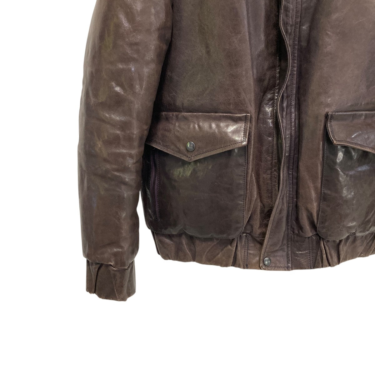 NUMBER (N)INE(ナンバーナイン) 03AWダウンファーレザーフライト