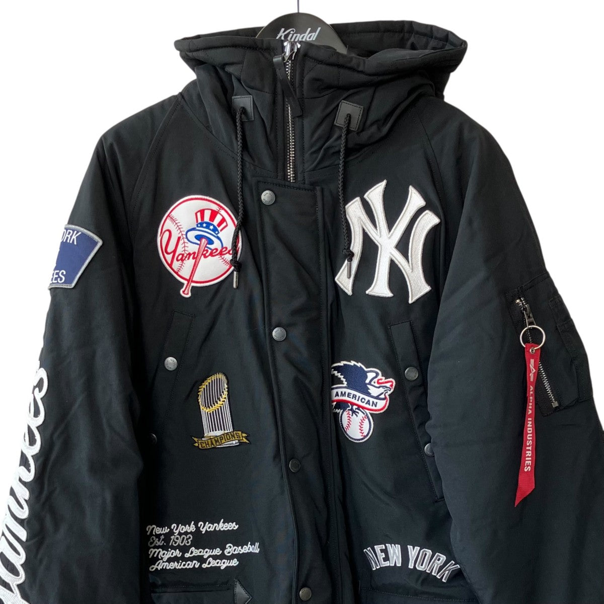 ALPHA×new era ダウンジャケット60684010 古着・中古-1枚目のアイテム画像