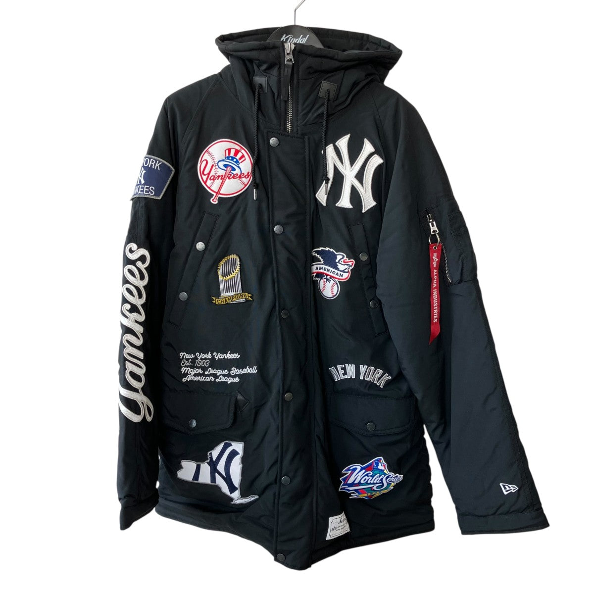 ALPHA×new era ダウンジャケット60684010 古着・中古-3枚目のアイテム画像