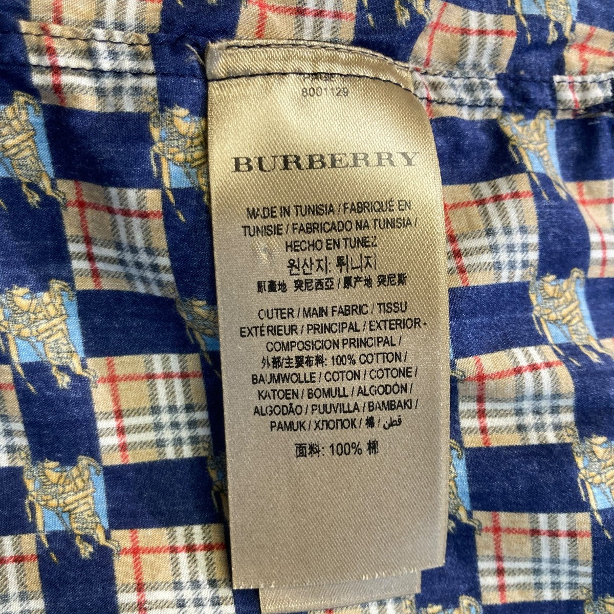 BURBERRY LONDON(バーバリーロンドン) 長袖シャツ8001129 8001129