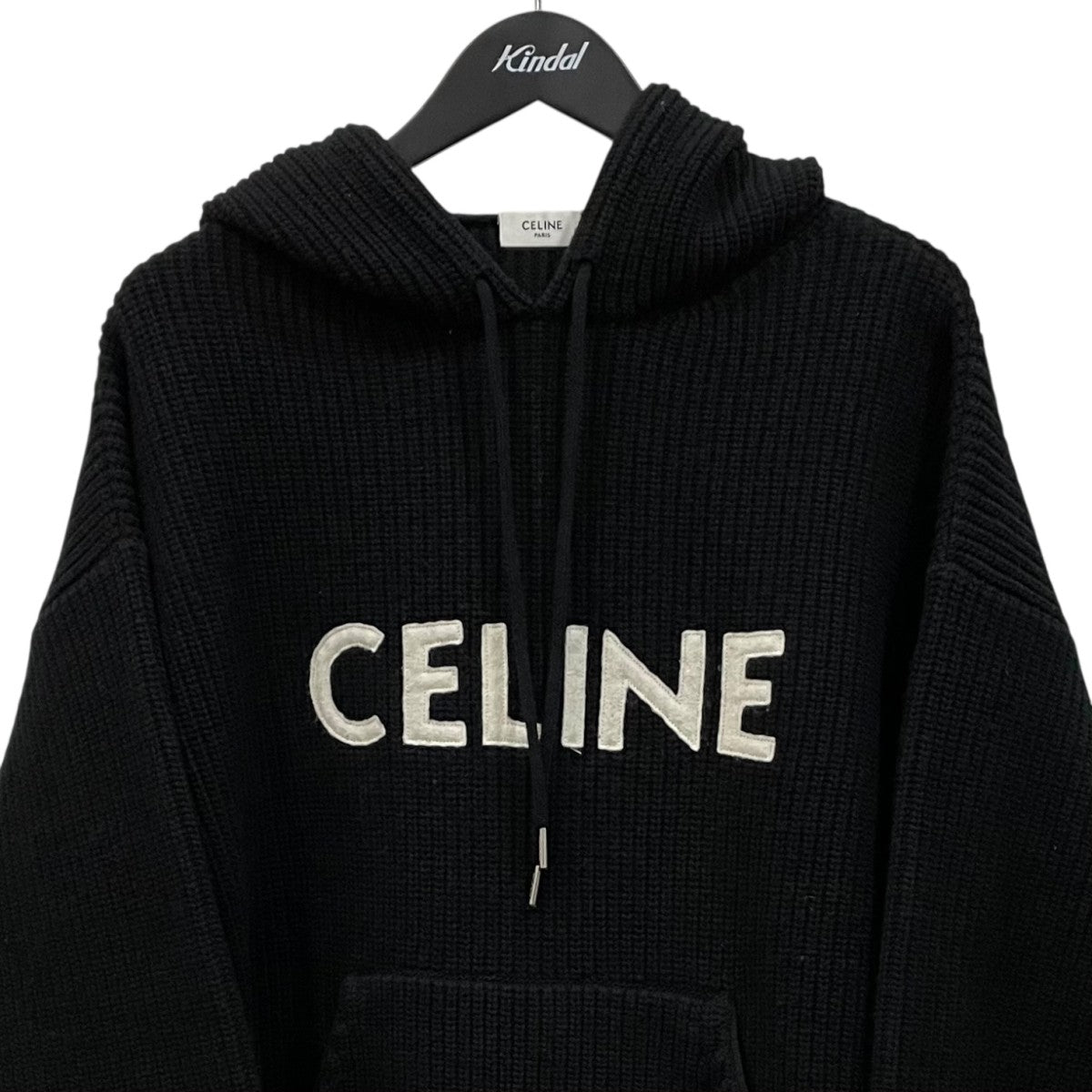 CELINE(セリーヌ) 21AWHOODED SWEATER IN RIBBED WOOL2A85W423P