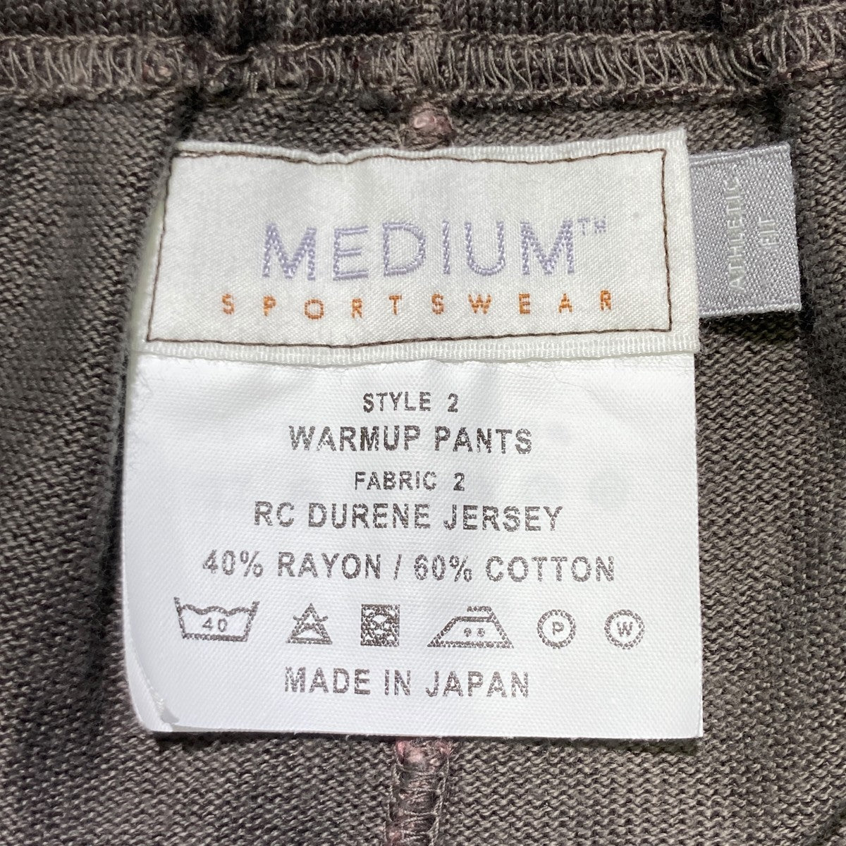 RC DURENE VELOUR PANTSイージーパンツ