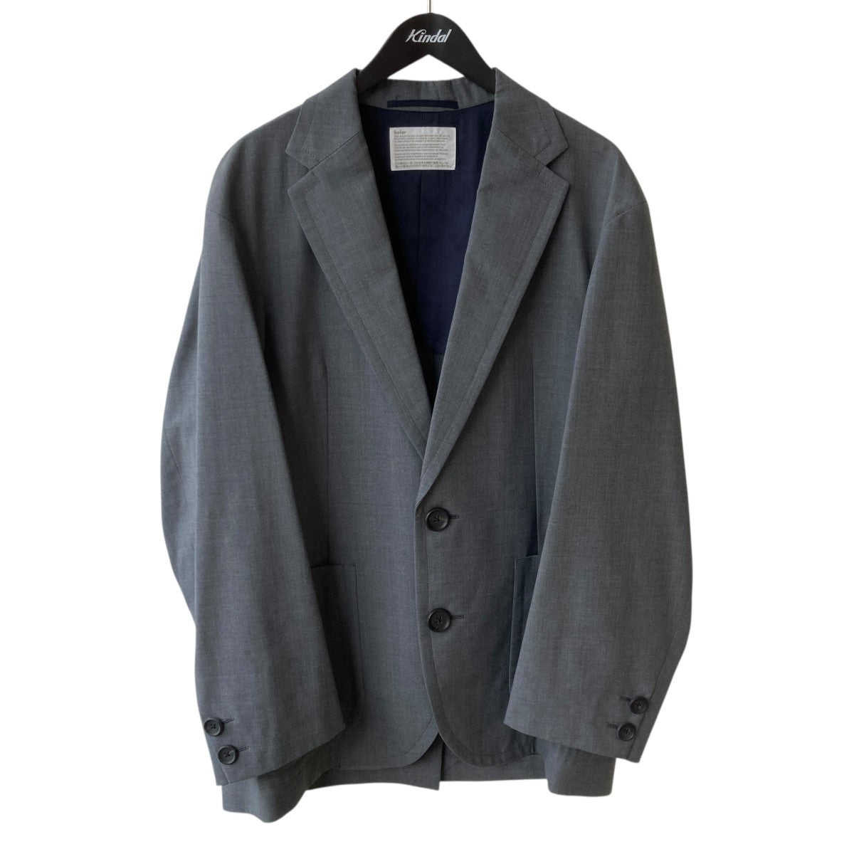 KOLOR(カラー) テーラードジャケット20SCM-J05108 20SCM-J05108 グレー