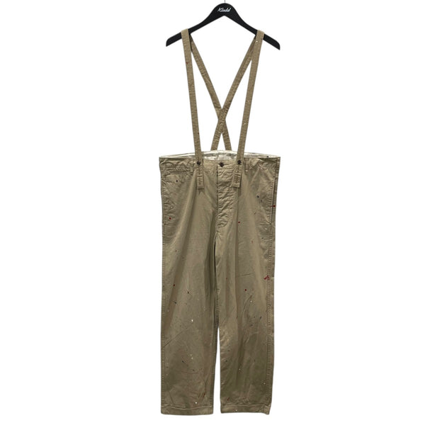 visvim CAMUS BRACES PANTS WD ビズビム サスペンダー VISVIM(ビズビム) 19SS サスペンダー加工チノパンツ CAMUS BRACES