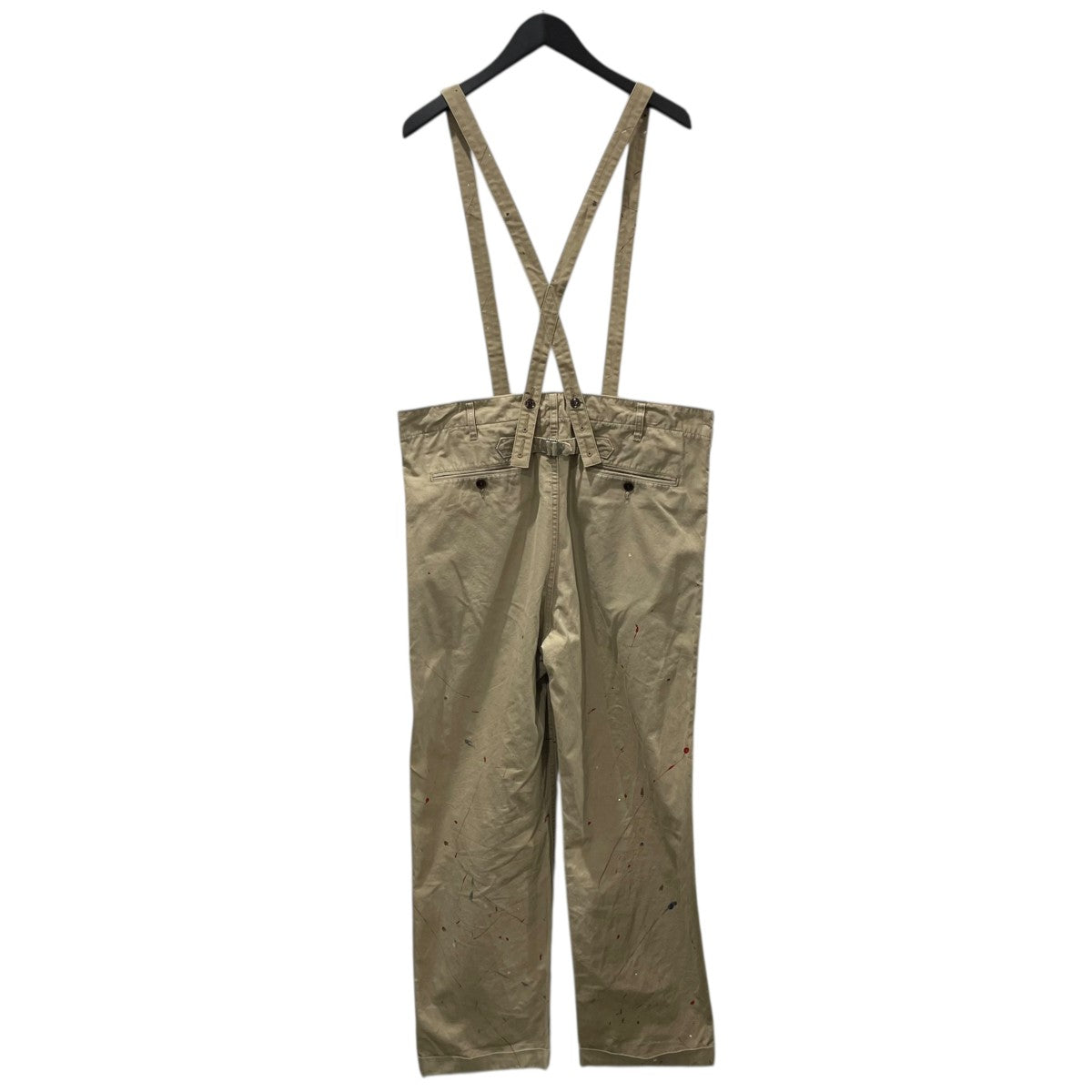 VISVIM(ビズビム) 19SS サスペンダー加工チノパンツ CAMUS BRACES