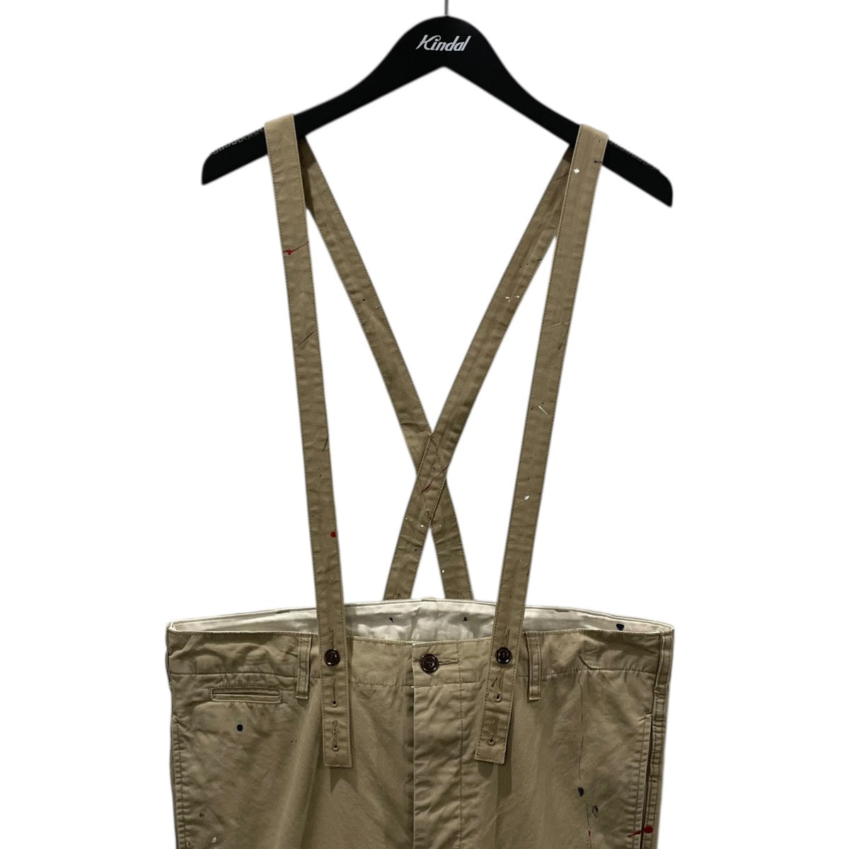 VISVIM(ビズビム) 19SS サスペンダー加工チノパンツ CAMUS BRACES