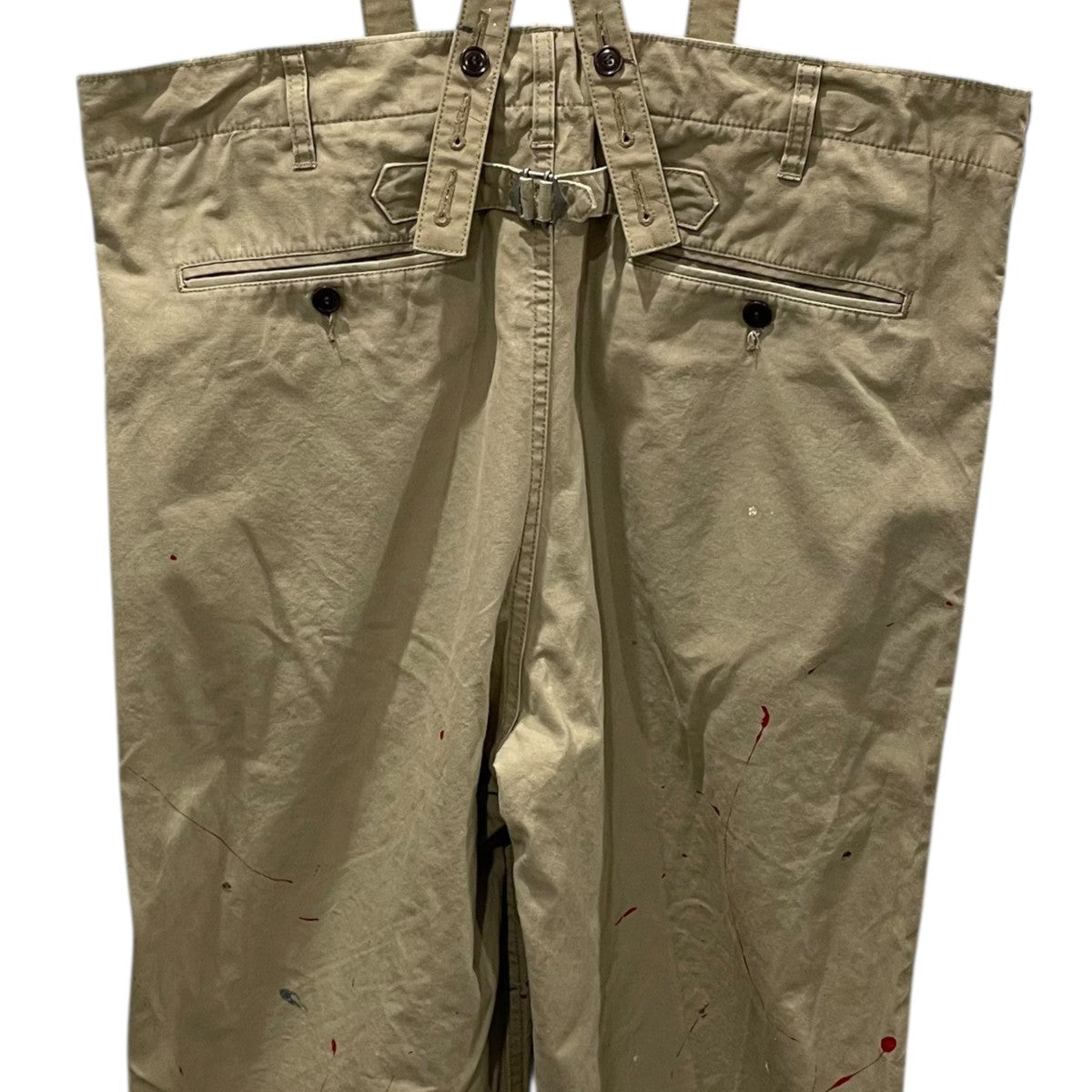 visvim CAMUS BRACES PANTS WD ビズビム サスペンダー VISVIM(ビズビム) 19SS サスペンダー加工チノパンツ CAMUS BRACES