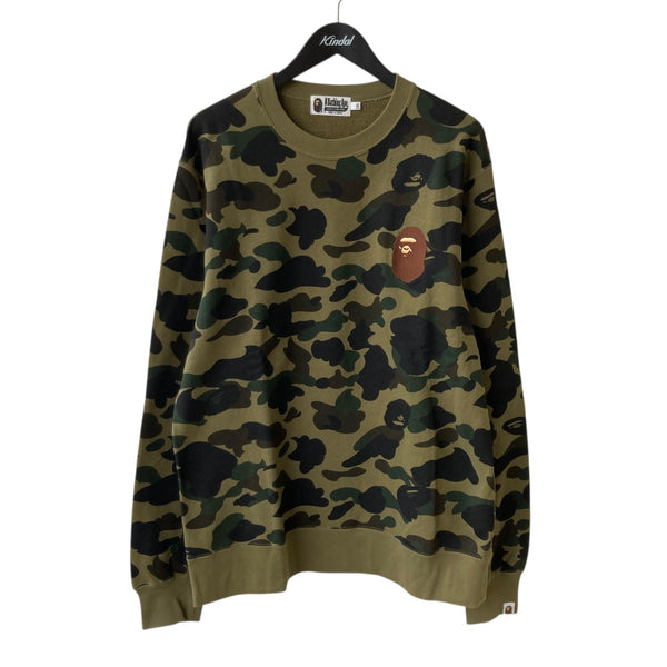 A BATHING APE(アベイシングエイプ) カモフラージュ柄トレーナー