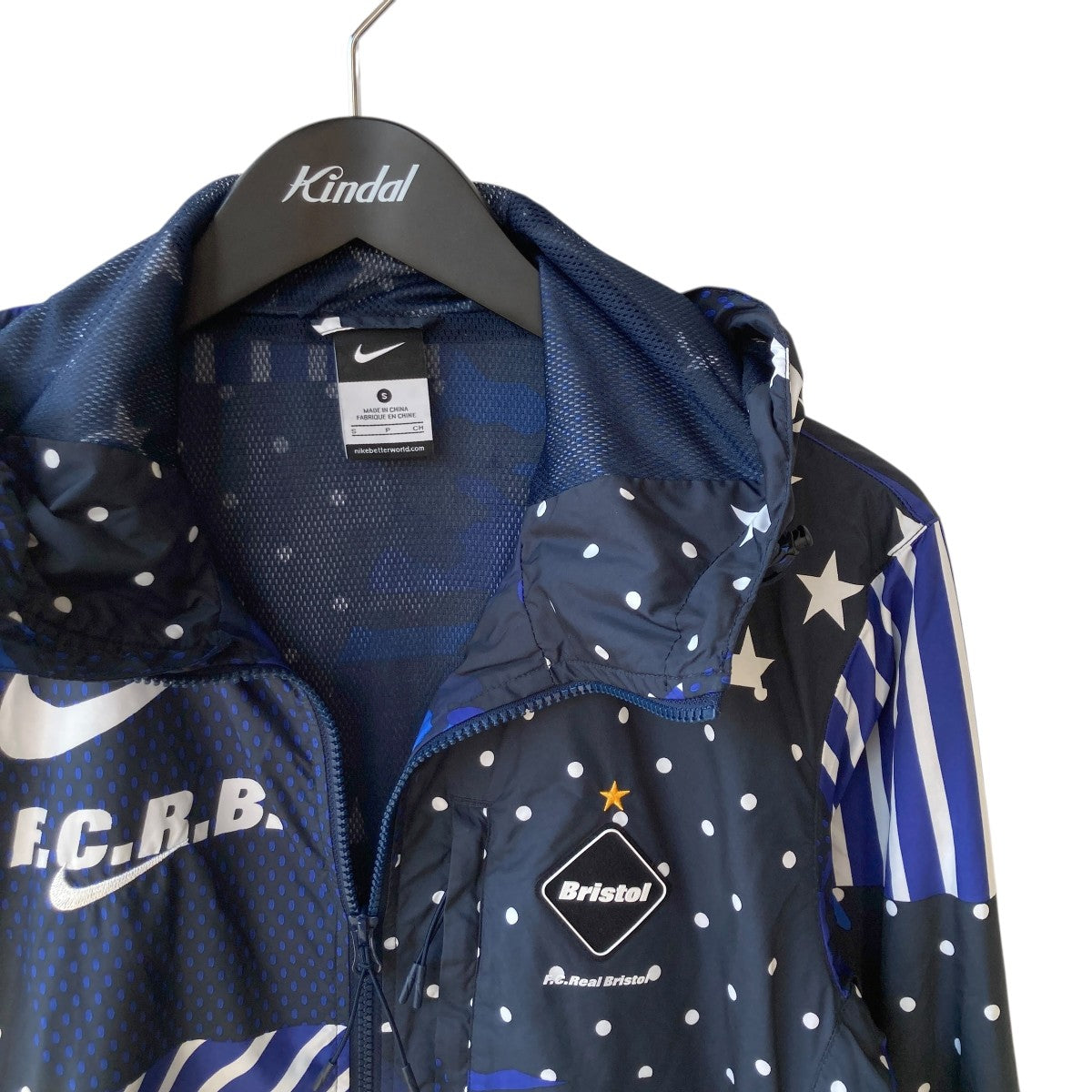 F．C．R．B．×NIKE 16SSWOVEN PRACTICE JACKETナイロンパーカー