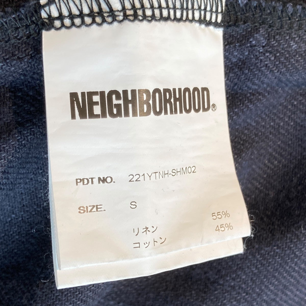 NEIGHBORHOOD 22SSPO／LC-SHIRT．LSプルオーバーシャツ221YTNH-SHM02 古着・中古-5枚目のアイテム画像