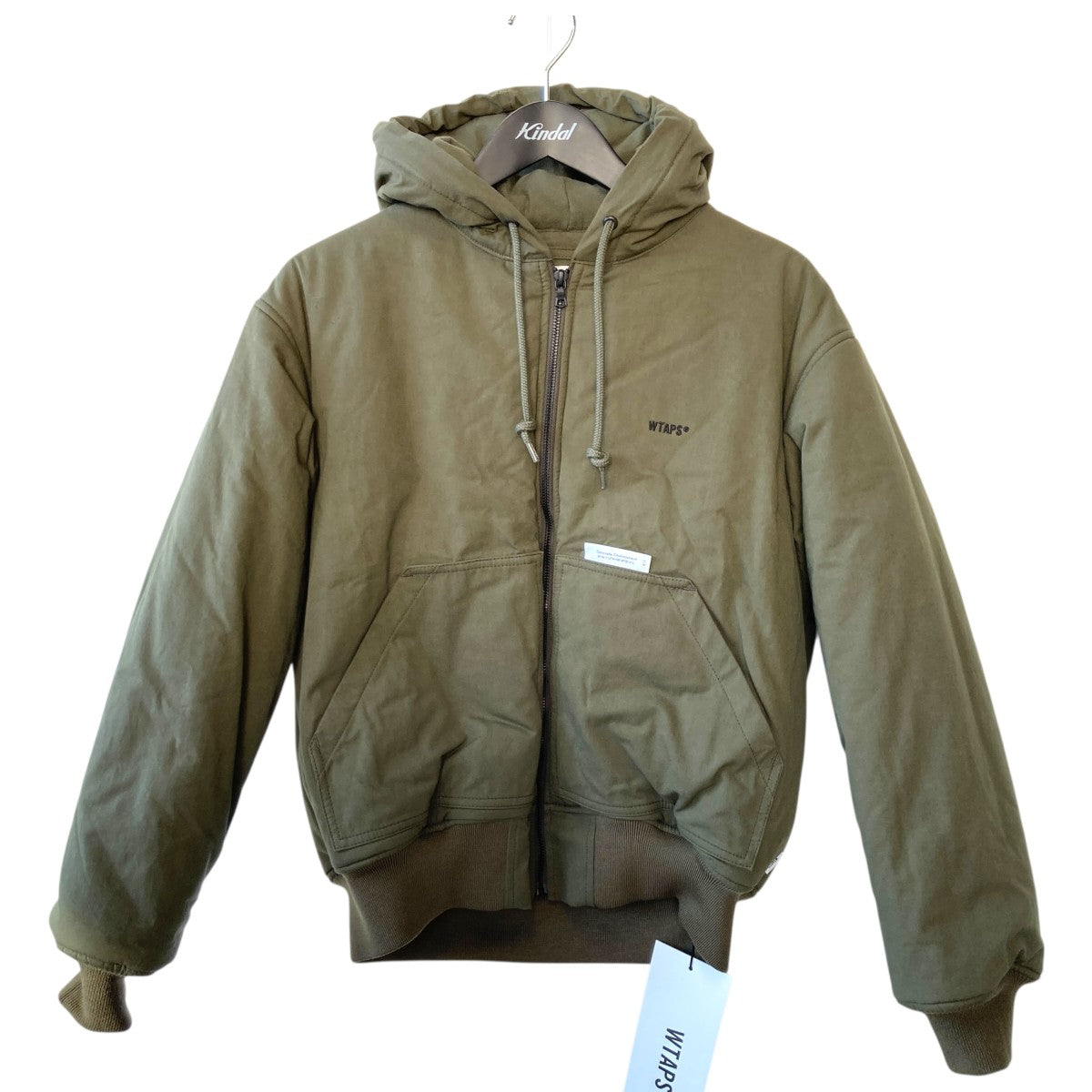 WTAPS PUFF D00M JACKET COTTON． WEATHER中綿ジップアップジャケット252TQDT-JKM01 古着・中古-1枚目のアイテム画像