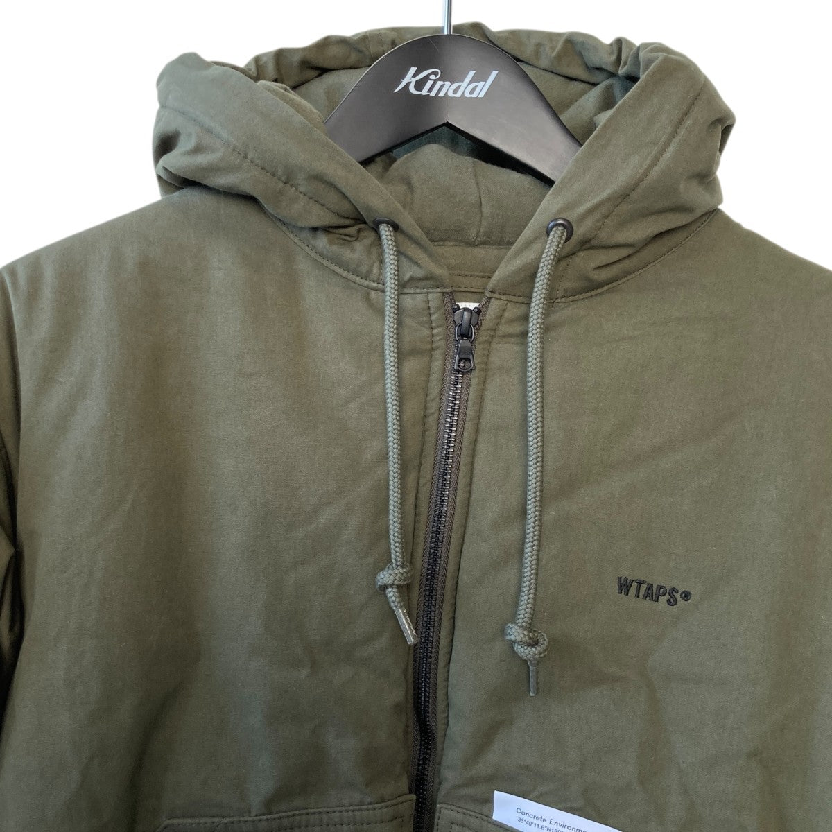 WTAPS PUFF D00M JACKET COTTON． WEATHER中綿ジップアップジャケット252TQDT-JKM01 古着・中古-3枚目のアイテム画像