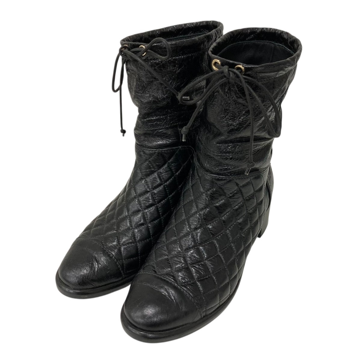 CHANEL ショートブーツG34096 古着・中古-1枚目のアイテム画像