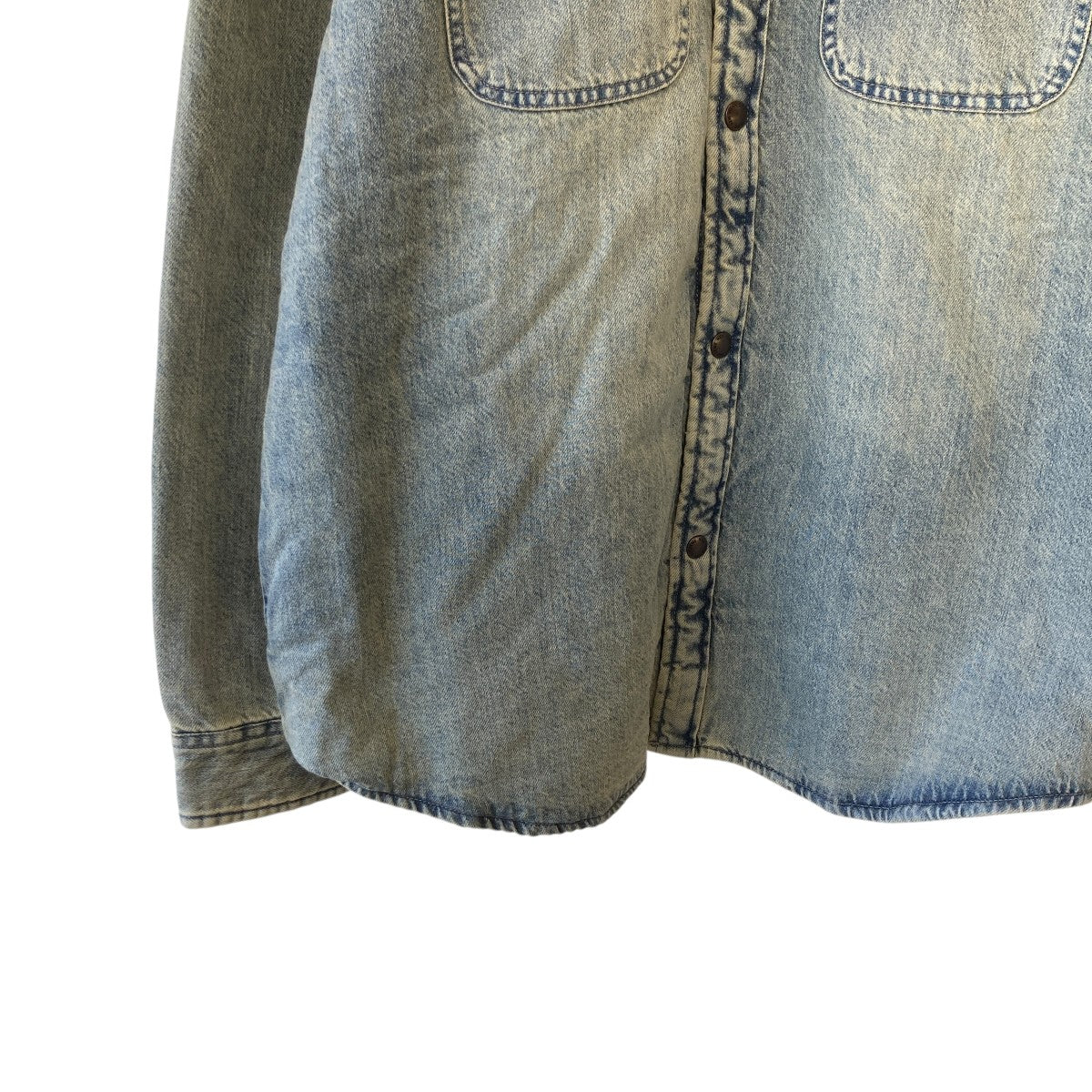 24AWFaux Shearling Lined Work Shirtデニムジャケット