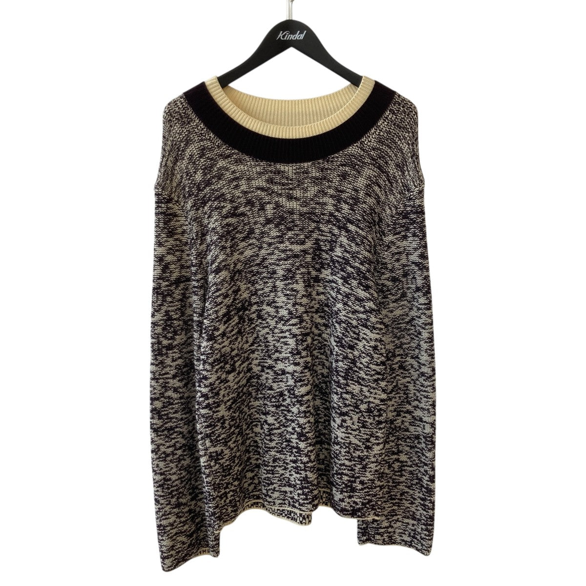 kusenov crew neckウールニット