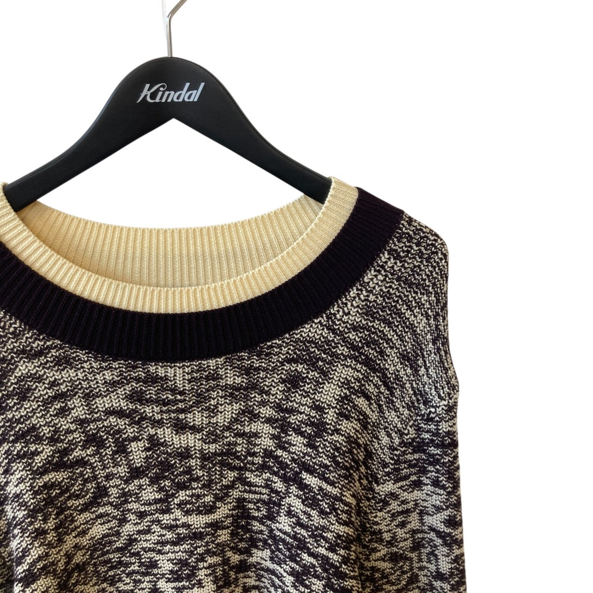 kusenov crew neckウールニット