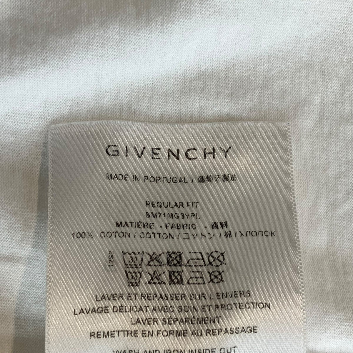 GIVENCHY 25SSOggetti di Hubert’ T-shirtTシャツ6M71MG3YPL 古着・中古-6枚目のアイテム画像