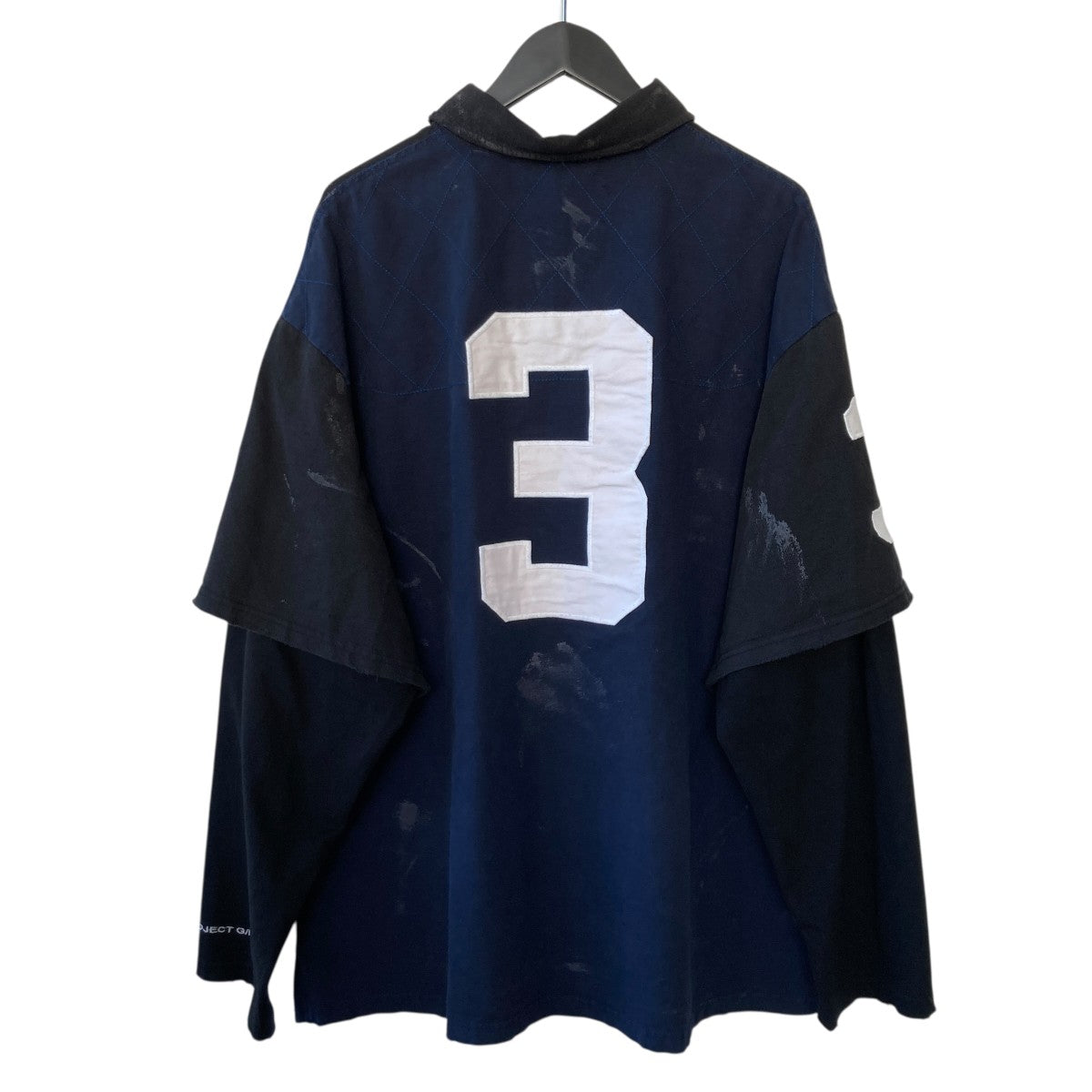 PROJECT G／R(プロジェクト ジーアール) Polo Parody Shirts加工 長袖