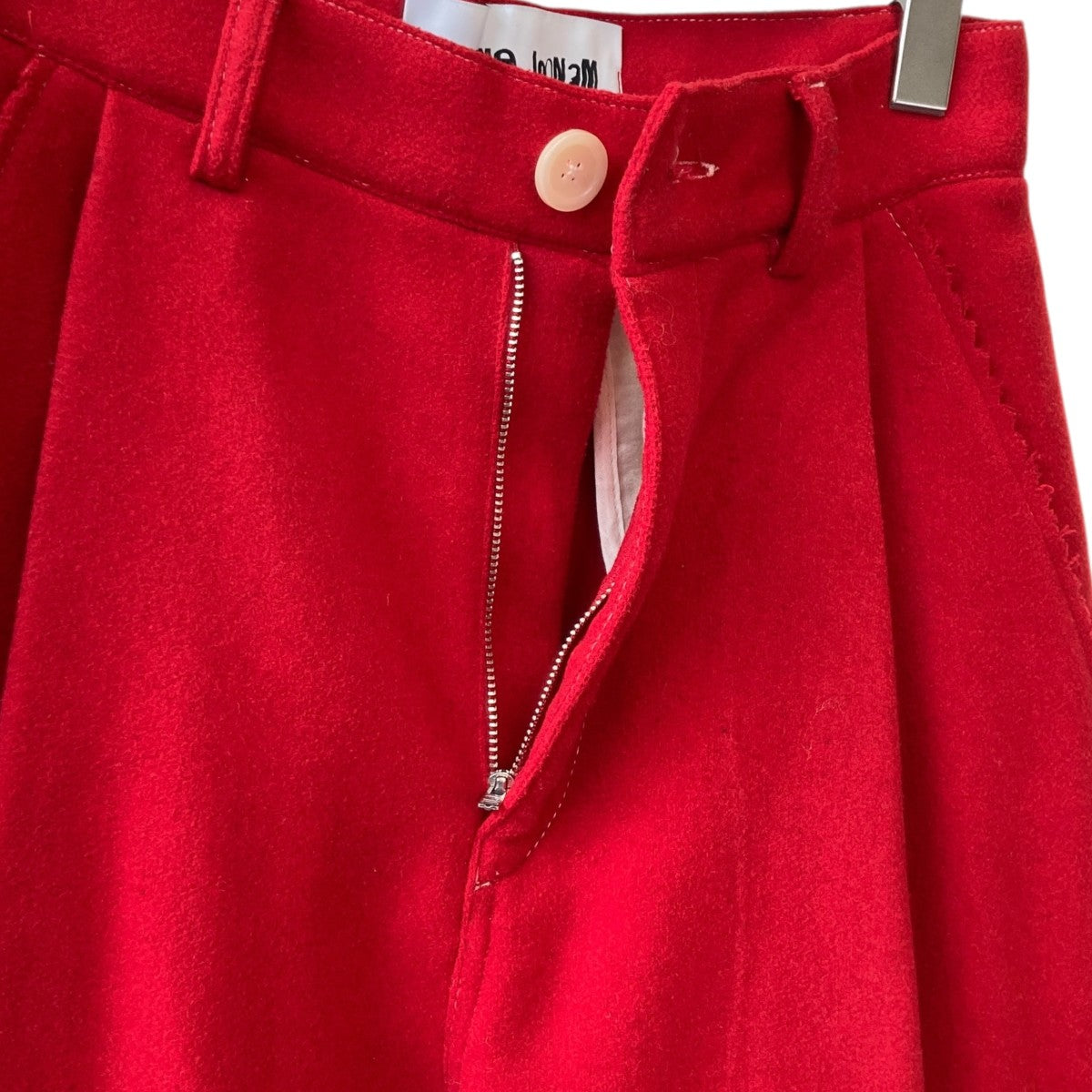 JOONE JOONAM 25AWChopped O-Trouserタック クロップドパンツ 古着・中古-3枚目のアイテム画像