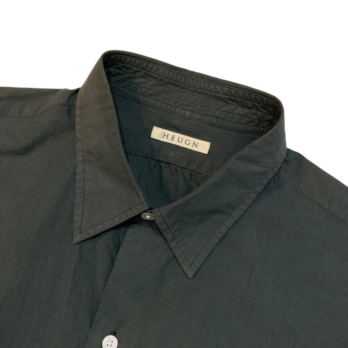 HEUGN 長袖シャツjames shirt 042 古着・中古-6枚目のアイテム画像