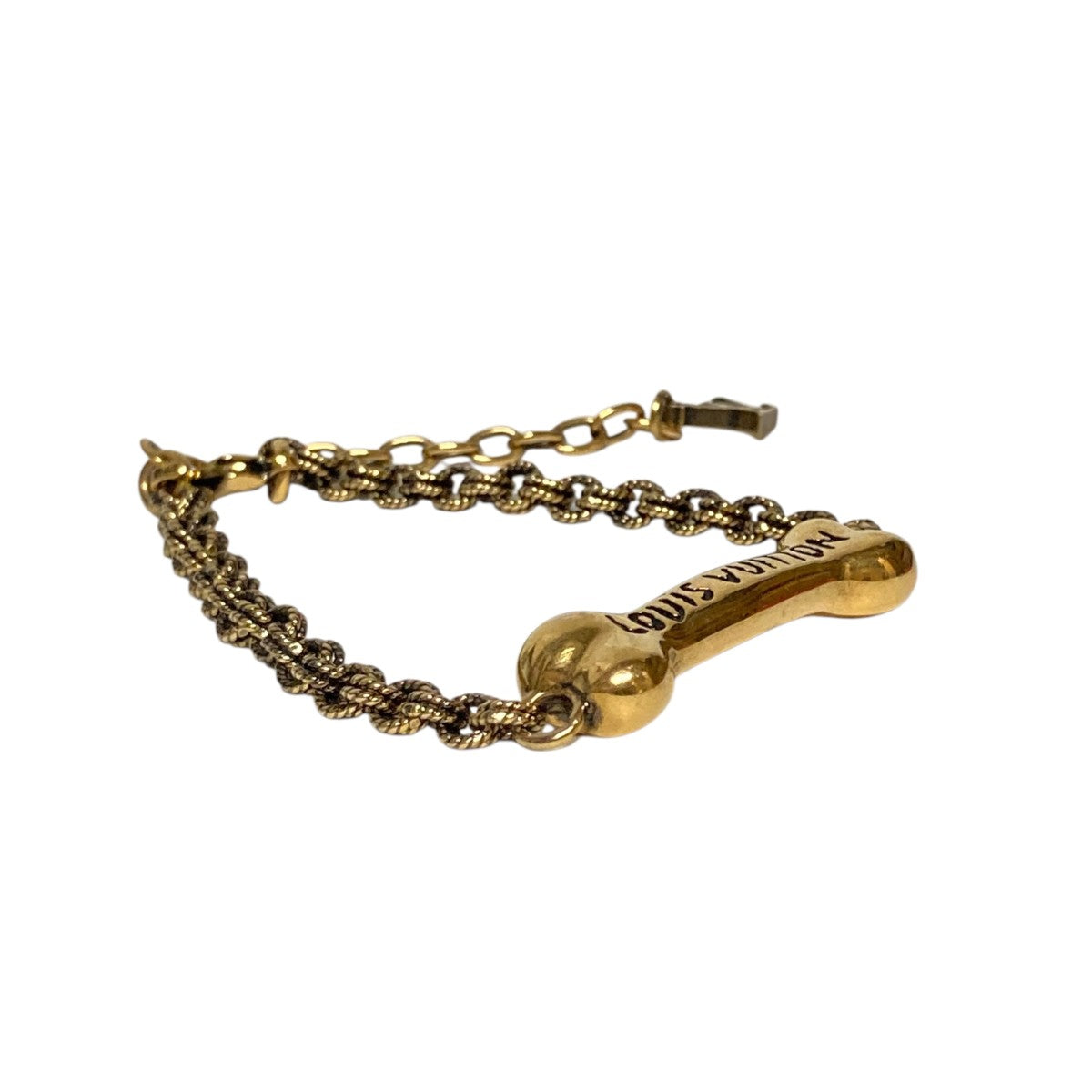 【美品】LOUIS VUlTTON ブレスレット LOUIS VUITTON(ルイヴィトン) LV ボーンブレスレットM02344 M02344