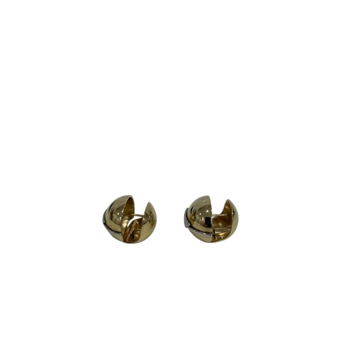 PRADA メタルピアス トライアングルロゴ 古着・中古-3枚目のアイテム画像