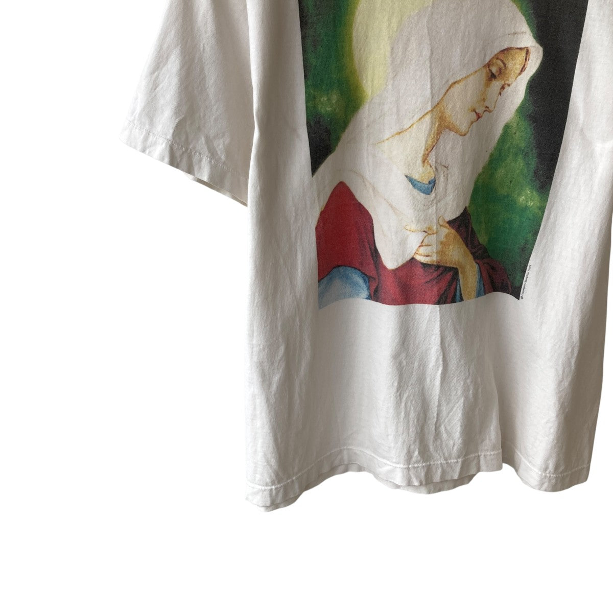 SAINT MICHAEL 22AWSS TEE／ SPIRITUL MARIA半袖TシャツSM-A22-0000-008 古着・中古-4枚目のアイテム画像