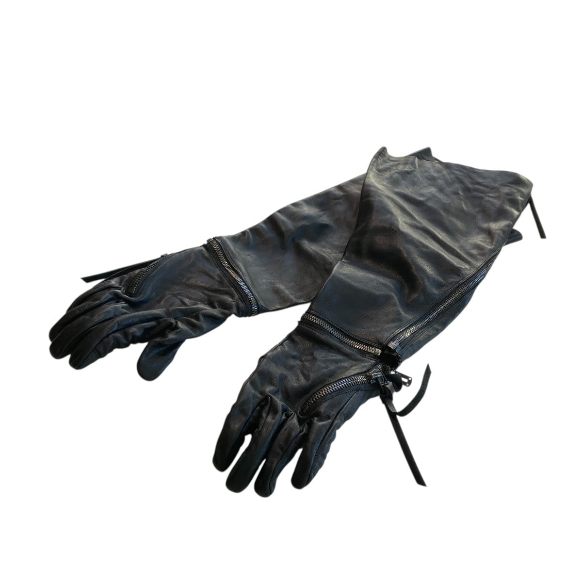 D．HYGEN×THE VIRIDI-ANNE Horse Leather Long Gloveレザーロング