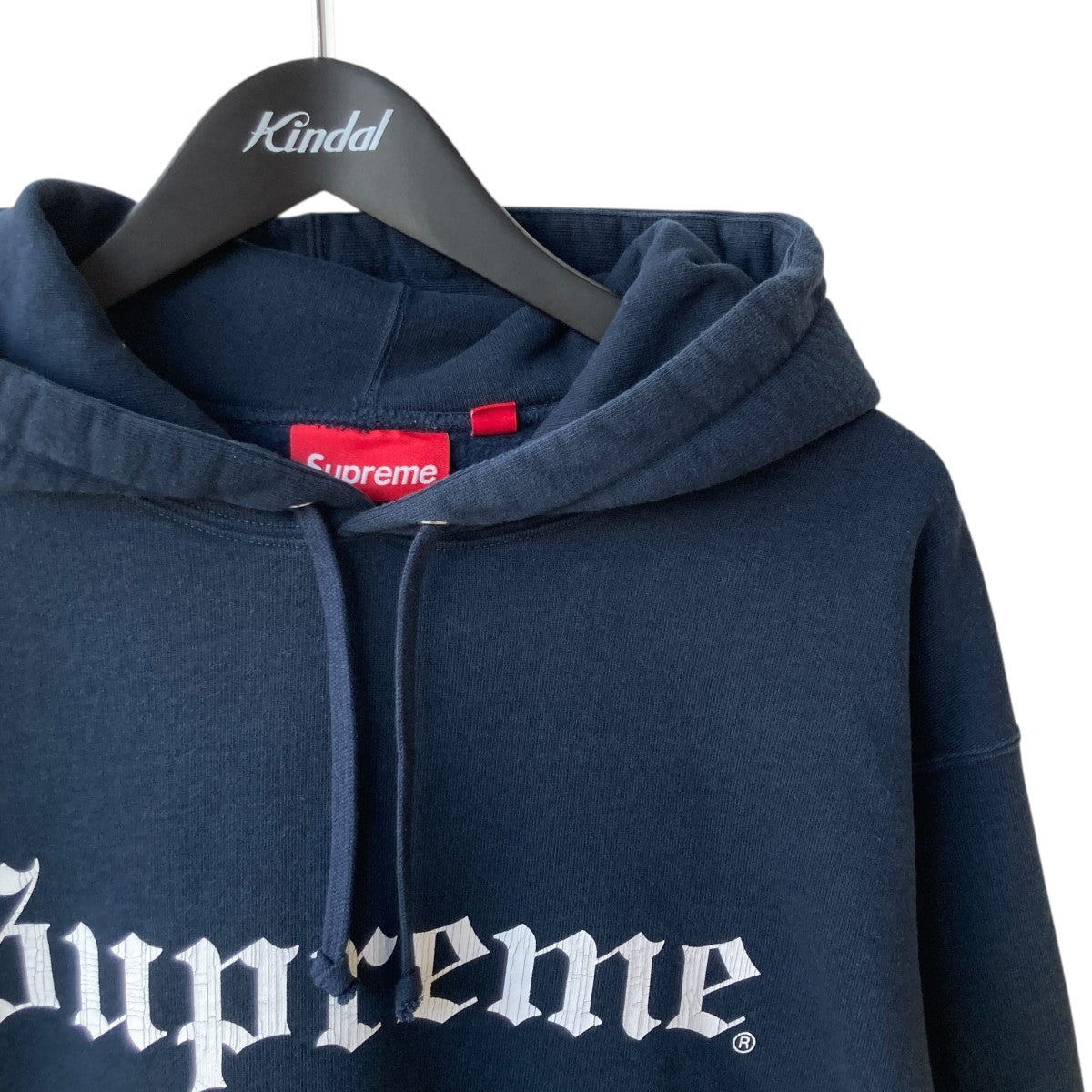 25AWWashed Old English Hooded Sweatshirtパーカー