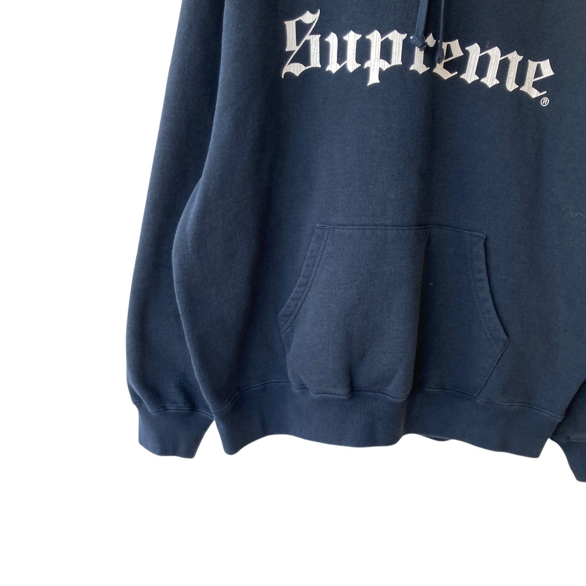 25AWWashed Old English Hooded Sweatshirtパーカー