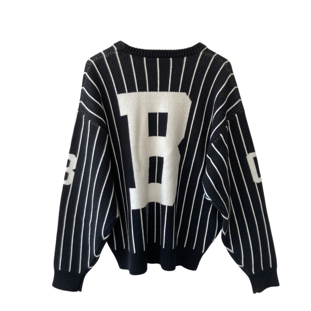 BILLIONAIRE BOYS CLUB STRIPE SWEATER BBCストライプニットセーターBBCJP243K008 古着・中古-2枚目のアイテム画像