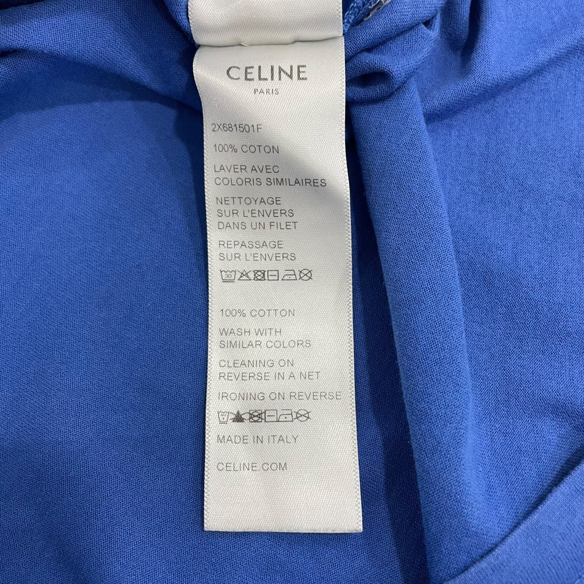 CELINE 半袖Ｔシャツ2X68150F 古着・中古-8枚目のアイテム画像