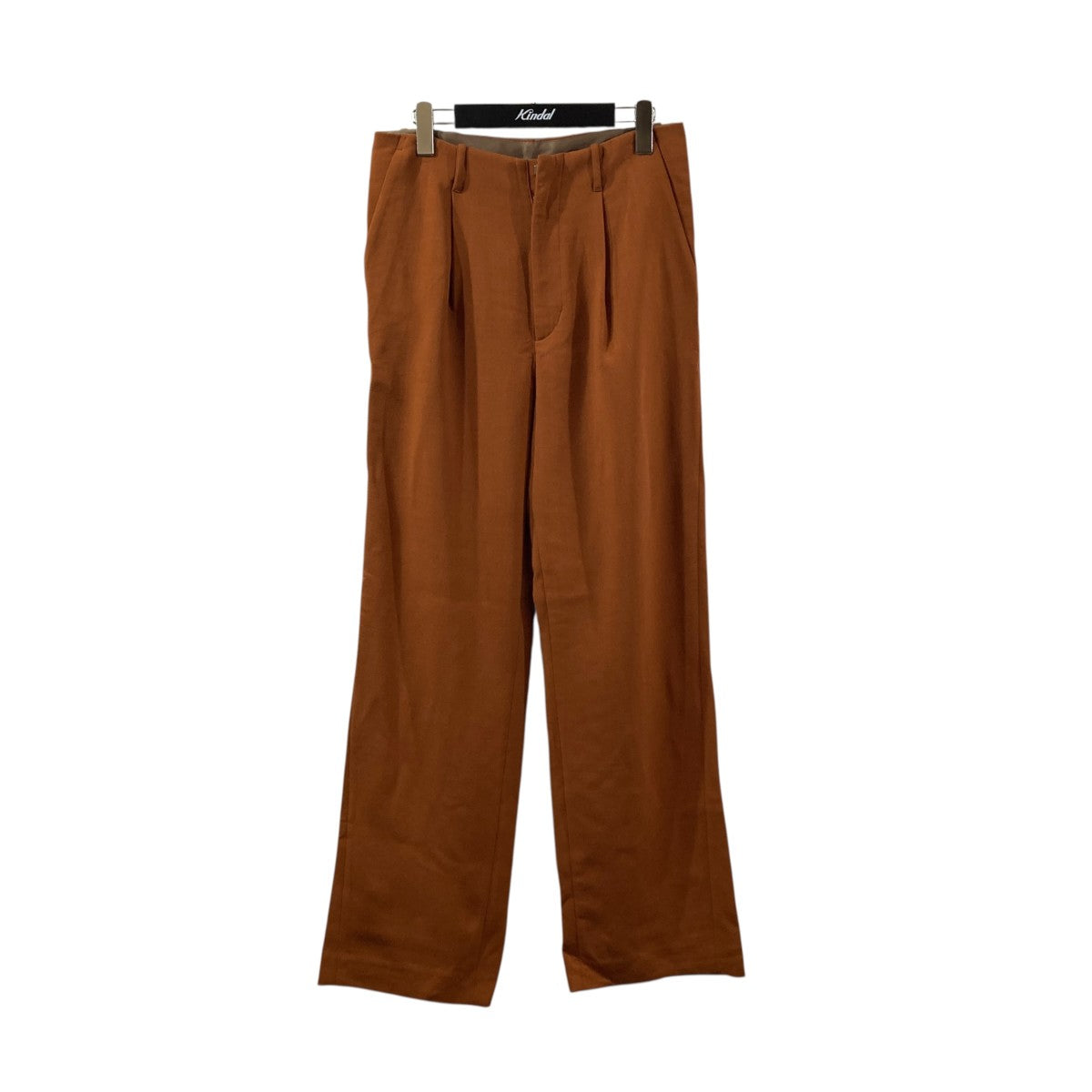 TENSE WOOL DOUBLE CLOTH WIDE SLACKSスラックスA21AP02WP
