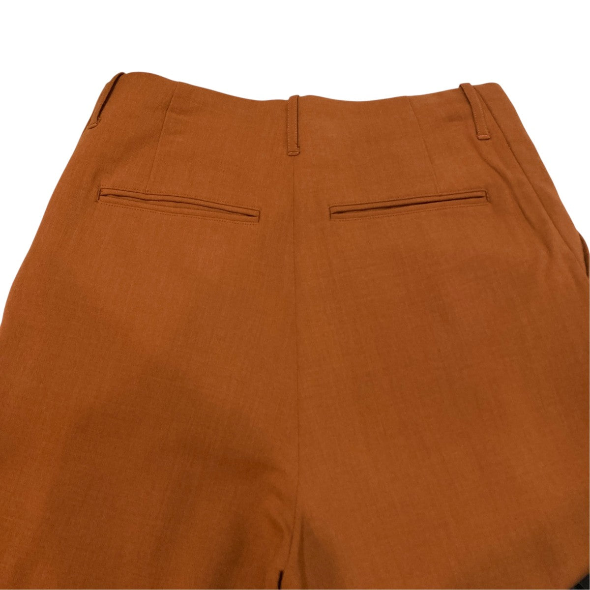 TENSE WOOL DOUBLE CLOTH WIDE SLACKSスラックスA21AP02WP
