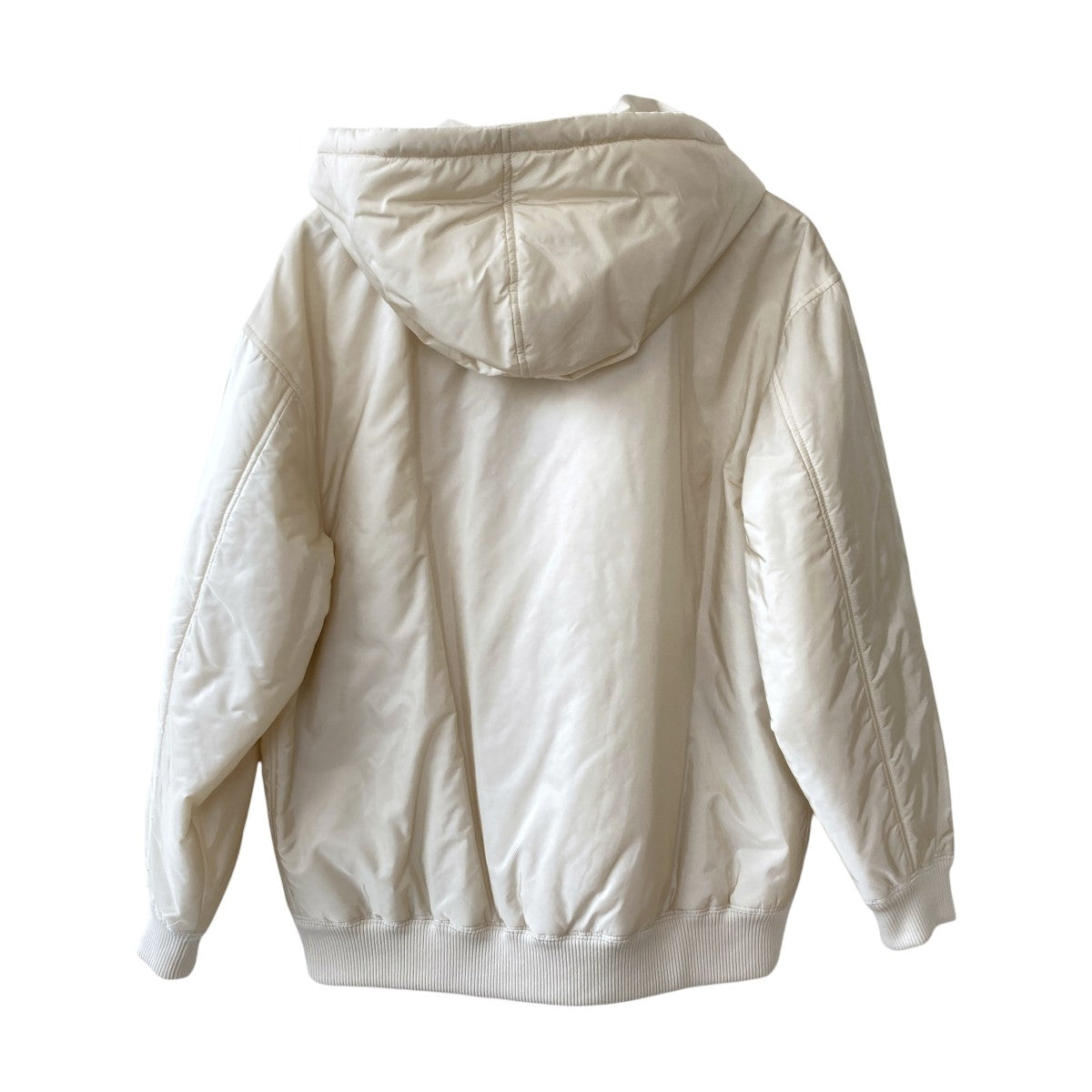 PRADA Re-Nylon PIUMA JACKETジップアップ中綿フーデッドブルゾン292212 古着・中古-2枚目のアイテム画像