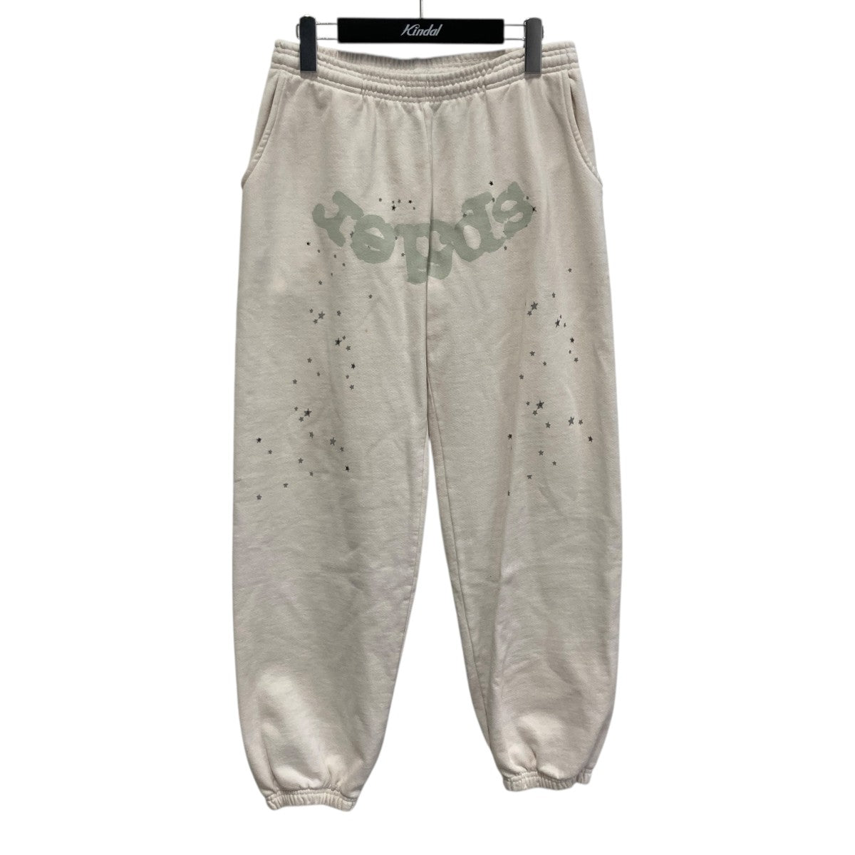 sp5der スウェットパンツ　正規品 SP5DER(スパイダー) OG Web Sweatpantsスウェットパンツ ホワイト