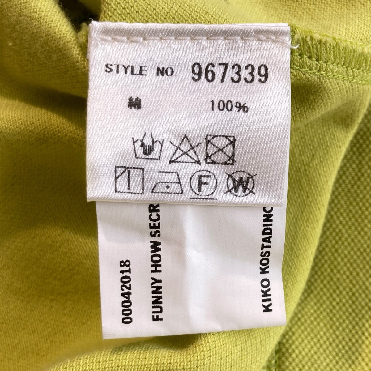 18SSCHARRIERE TOP LSモックネック 長袖カットソー967339
