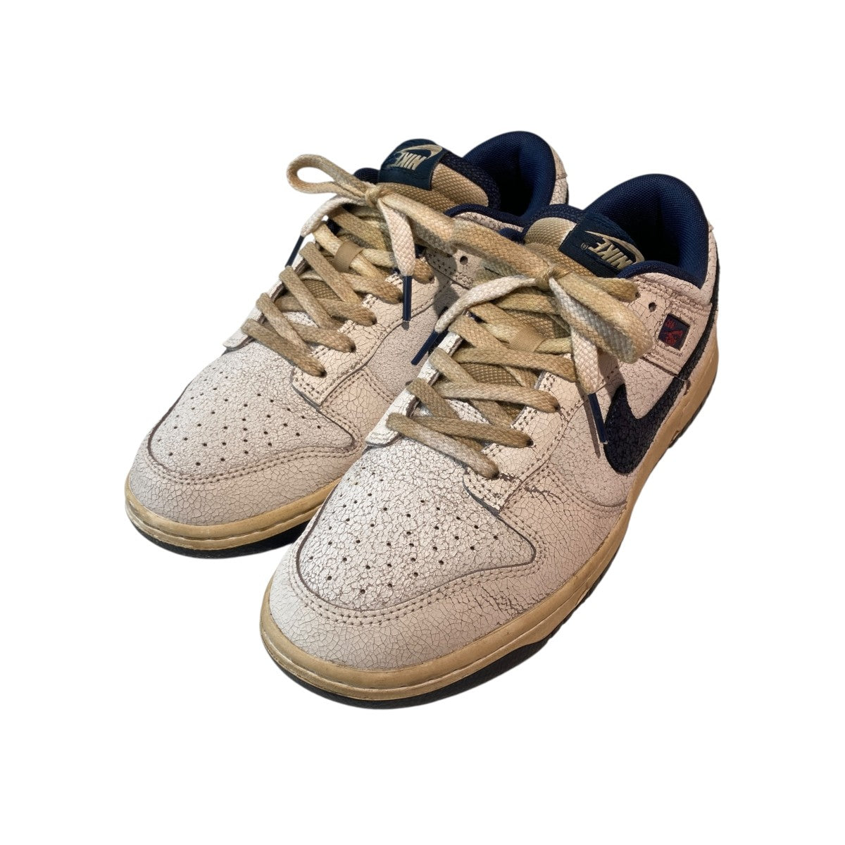 NIKE Stranger Things Dunk Low Phantom／Midnight NavyローカットスニーカーIH6766-001 古着・中古-1枚目のアイテム画像