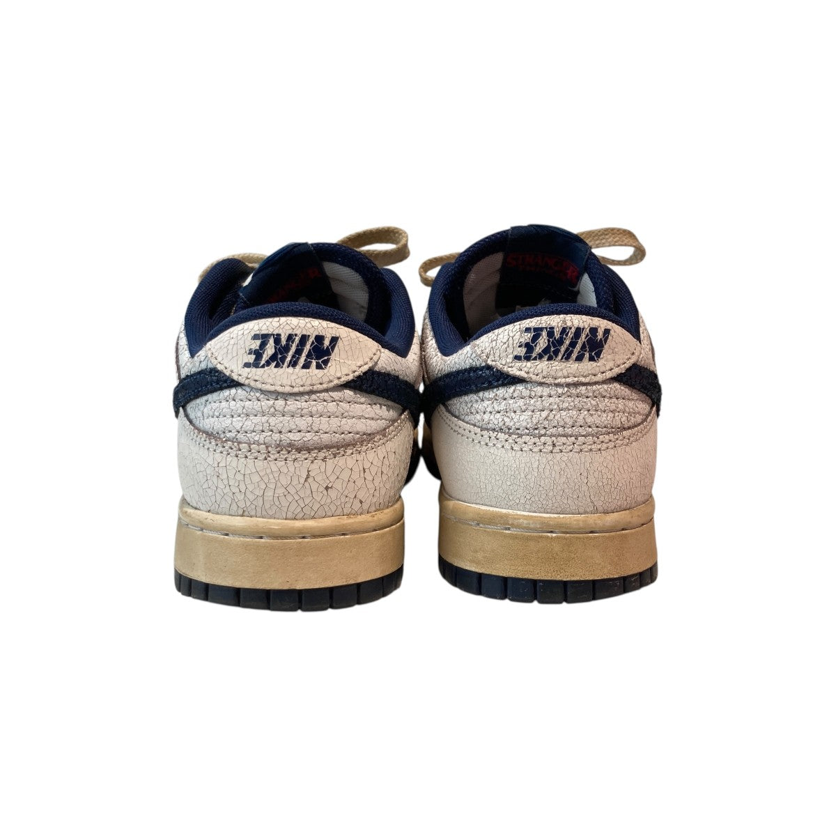 NIKE Stranger Things Dunk Low Phantom／Midnight NavyローカットスニーカーIH6766-001 古着・中古-4枚目のアイテム画像