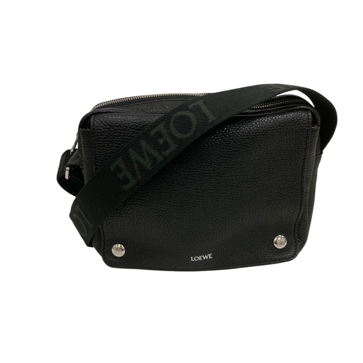 LOEWE ぺブルメッセンジャーショルダーバッグ652509 古着・中古-2枚目のアイテム画像
