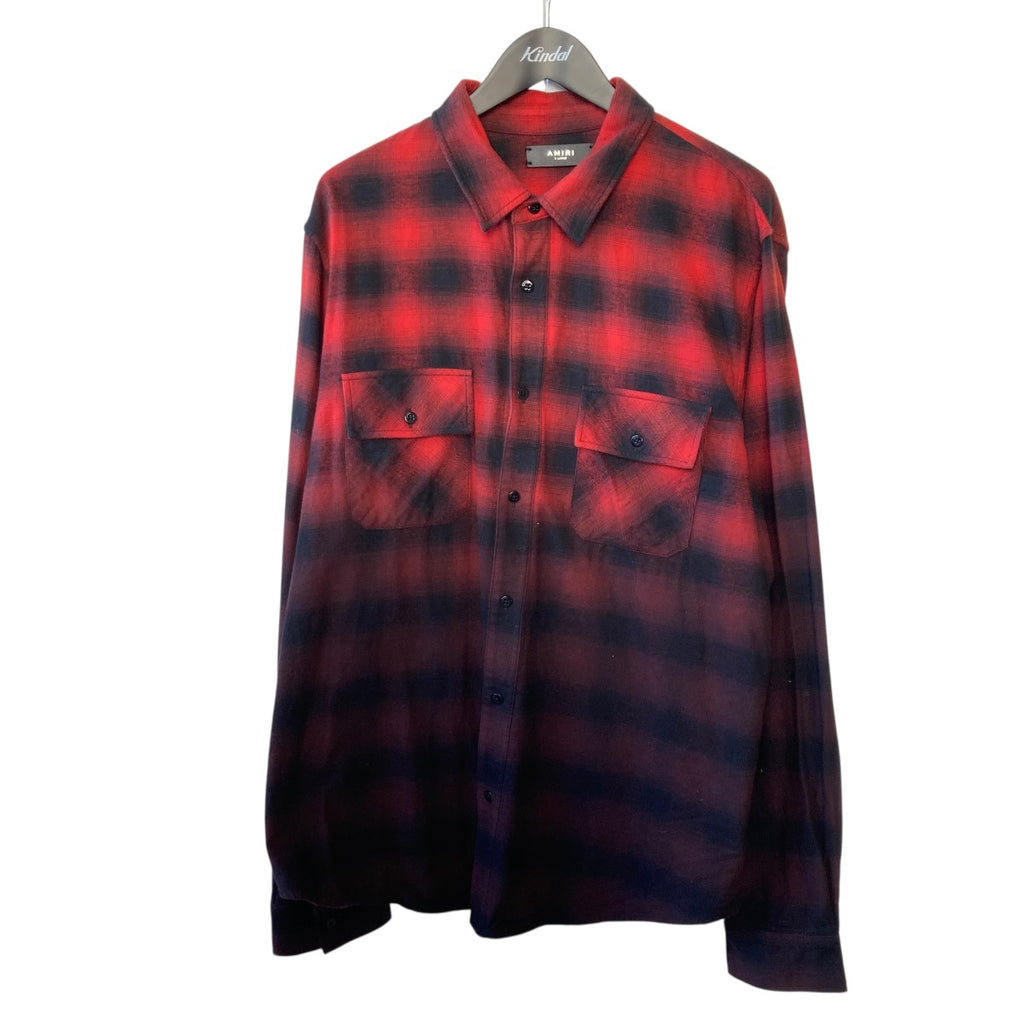 AMIRI(アミリ) 長袖シャツ レッド サイズ XL｜【公式】カインドオル 