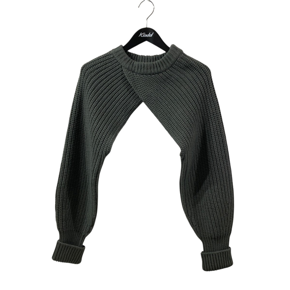 RIBBED SLEEVESニット212-11248