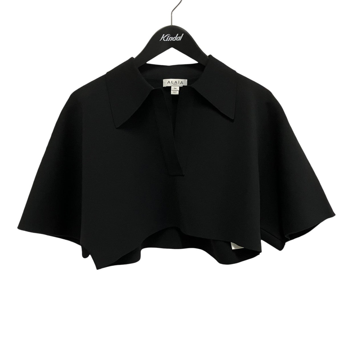 ALAIA クロップドポロシャツAA9H1188K034A 古着・中古-1枚目のアイテム画像