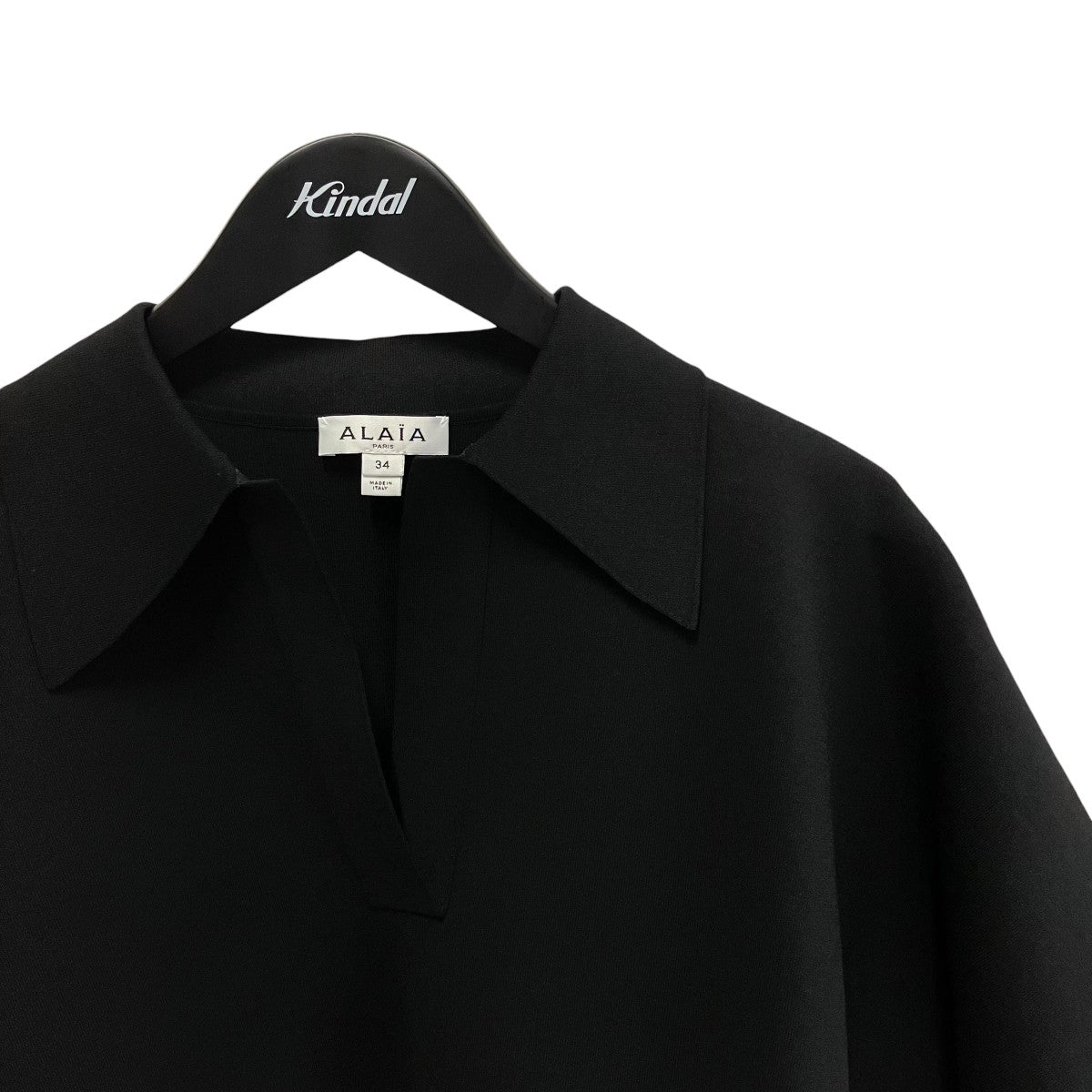 ALAIA クロップドポロシャツAA9H1188K034A 古着・中古-3枚目のアイテム画像