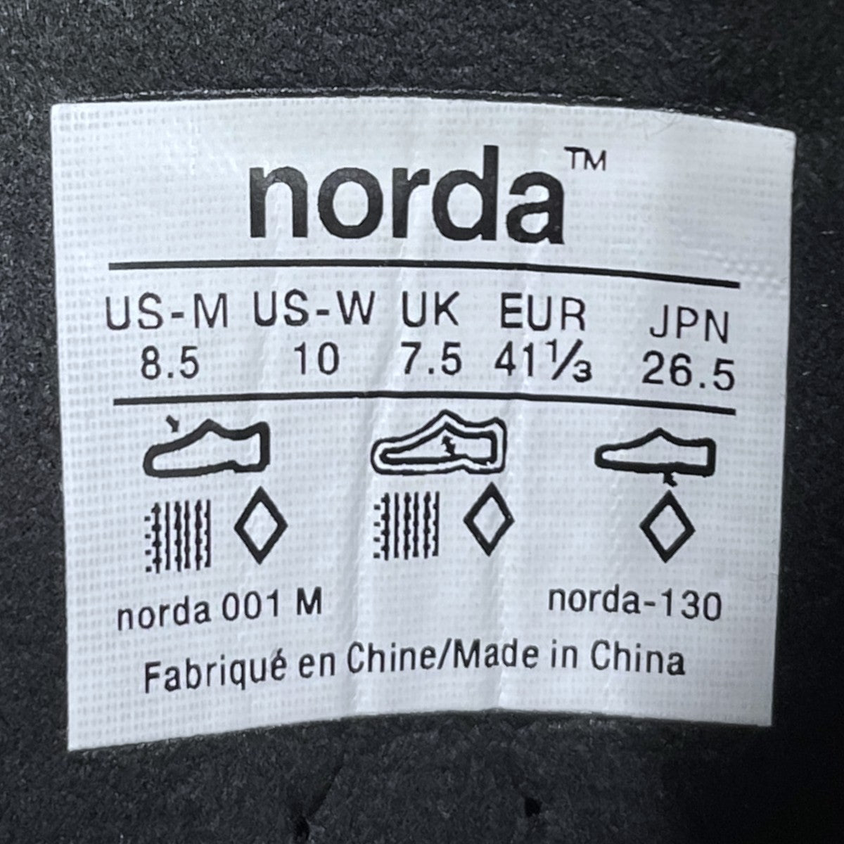 スニーカー norda 001 M norda-130