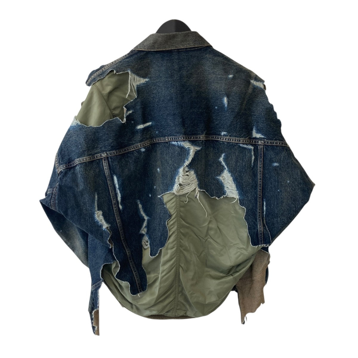 Maison MIHARA YASUHIRO 24AWLAYERED DENIM JACKETデニムジャケットJ13BL121 古着・中古-2枚目のアイテム画像