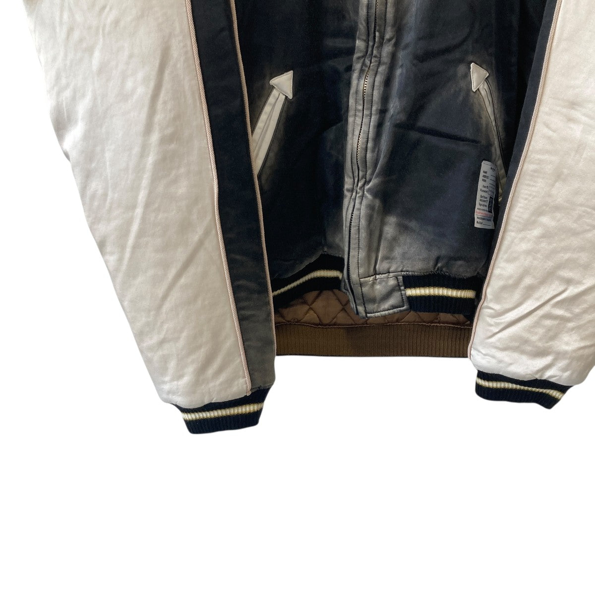 Maison MIHARA YASUHIRO SOUVENIR JACKETスカジャンJ13BL141 古着・中古-4枚目のアイテム画像