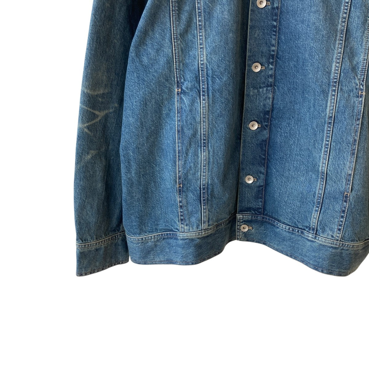 DRKSHDW 25SSJUMBO WORKER JACKETデニムジャケットDU01E3761-DWB 古着・中古-4枚目のアイテム画像