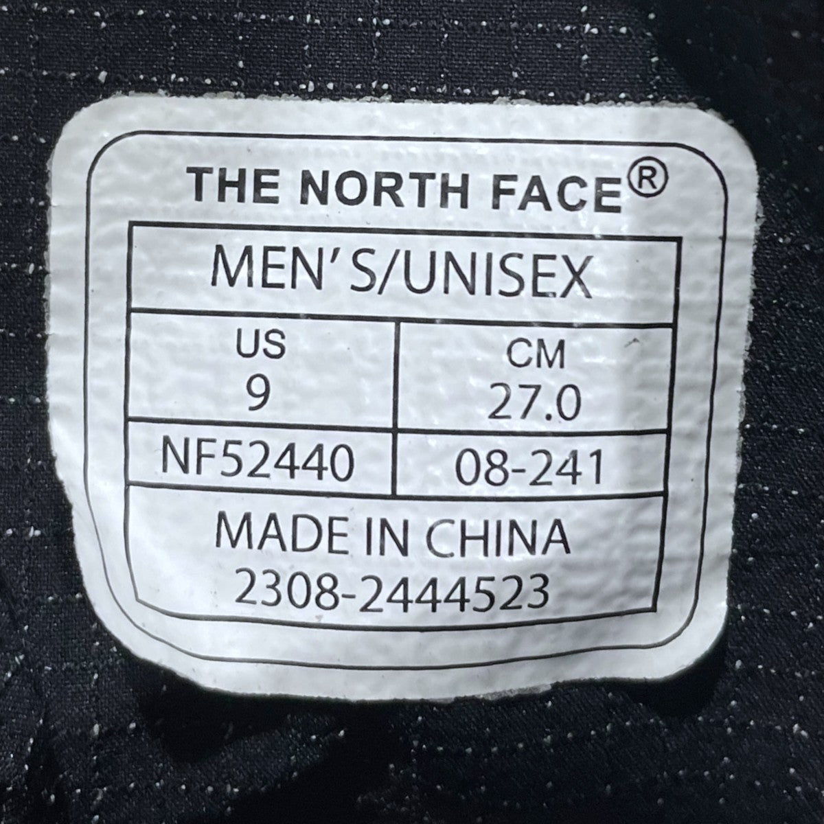 ブーツ TNF Rain Boot GORE-TEX TNF レイン ブーツ ゴアテックス NF52440