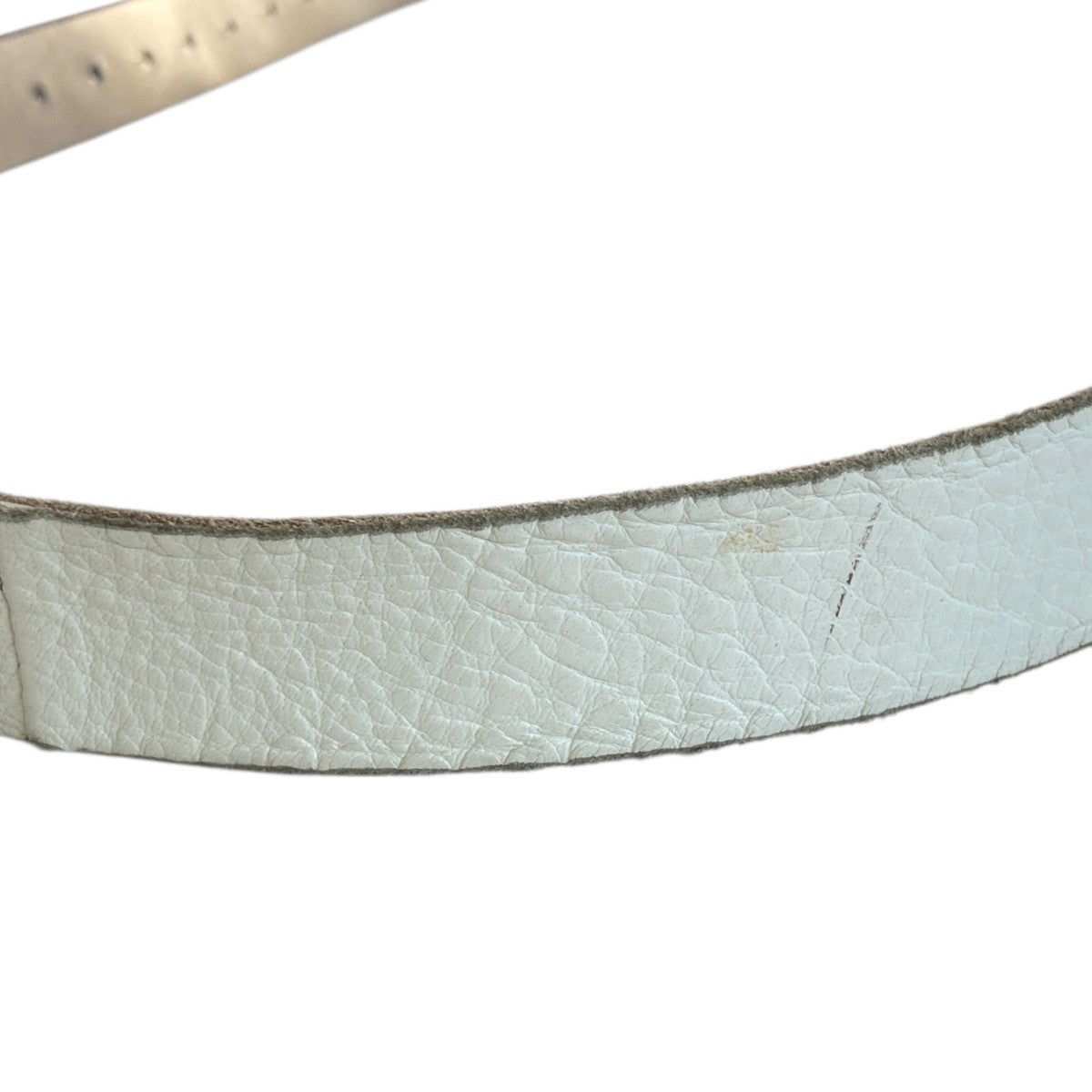 DOLCE ＆ GABBANA(ドルチェアンドガッバーナ) ベルト ホワイト サイズ